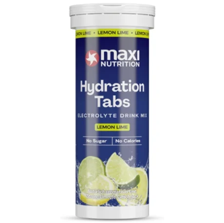 MaxiNutrition Hydration Tabs Lemon Lime 40g – Dose Packshot