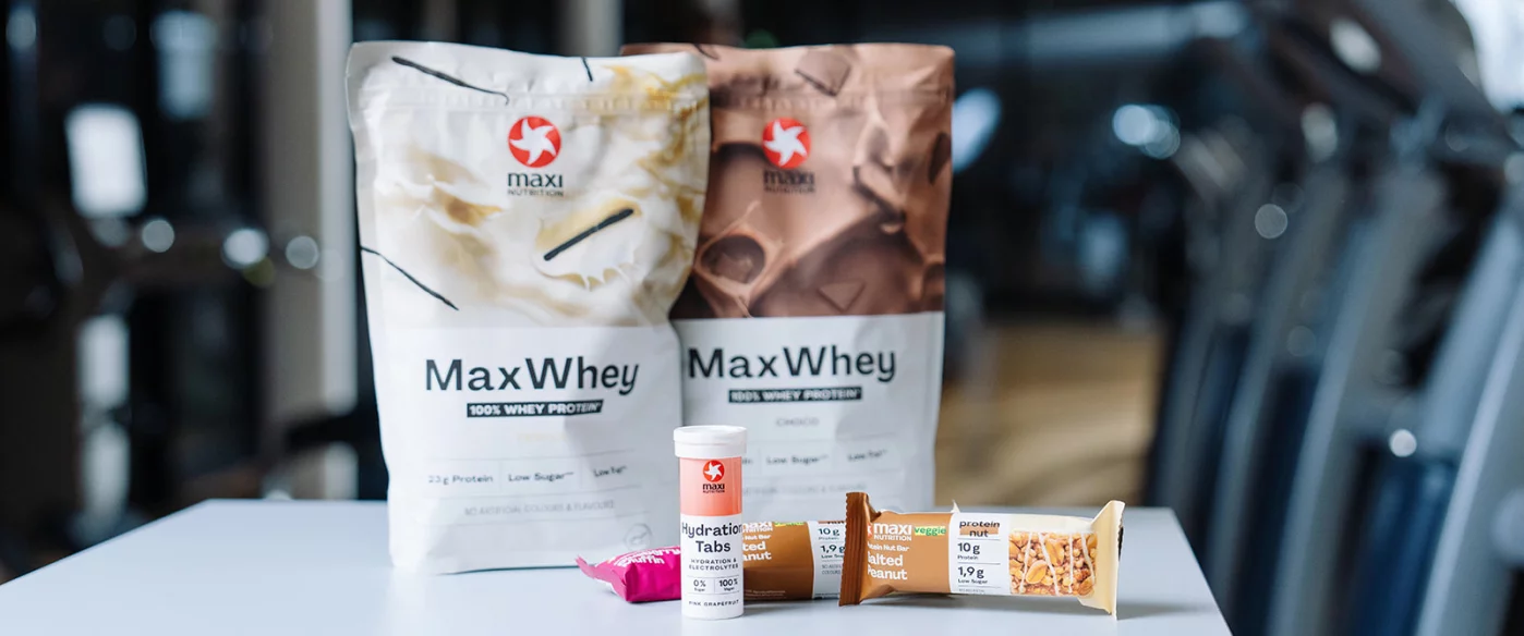 MaxiNutrition bietet erstklassige Produkte für Sportler zur Leistungssteigerung.