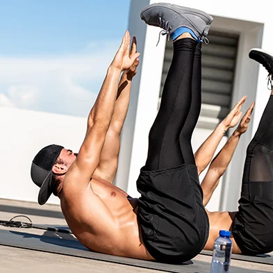 MaxiNutrition MaxWhey – Sportler beim Training im Freien